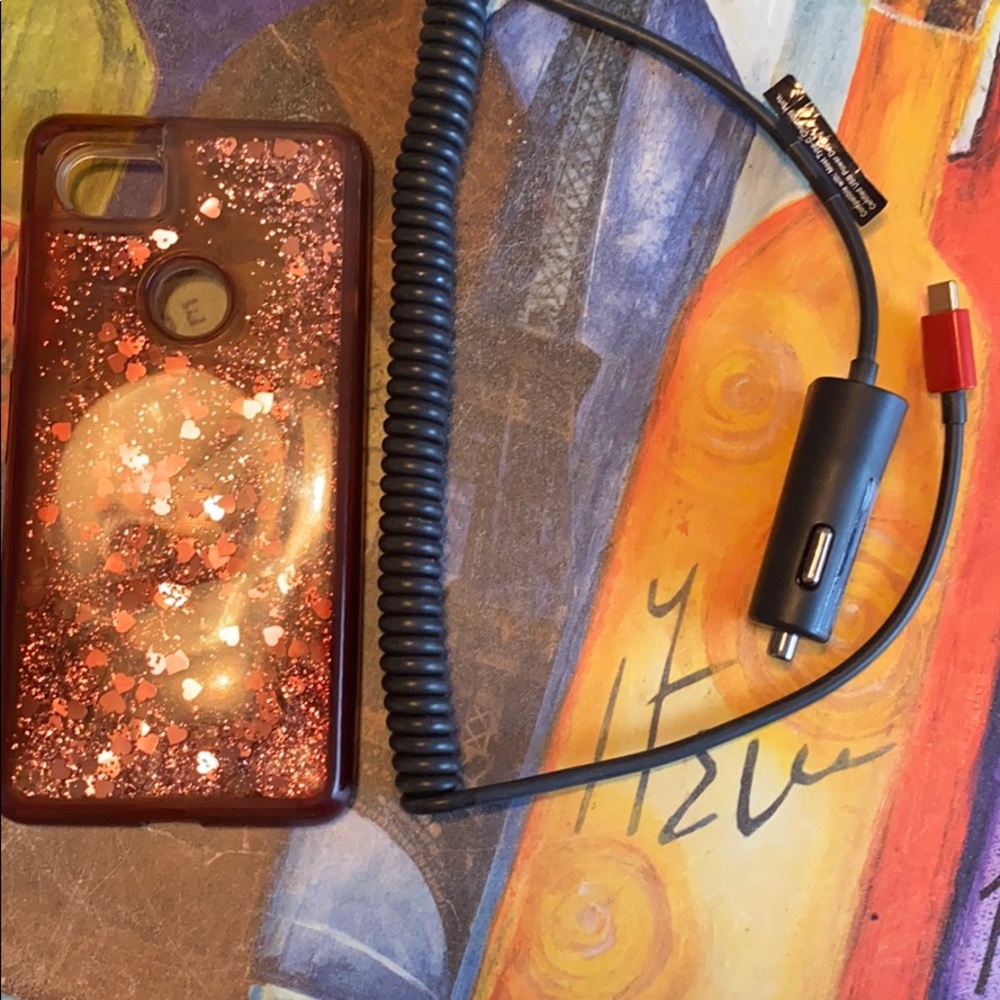 Google pixel,pixel xl , xl 2 phone case &charger